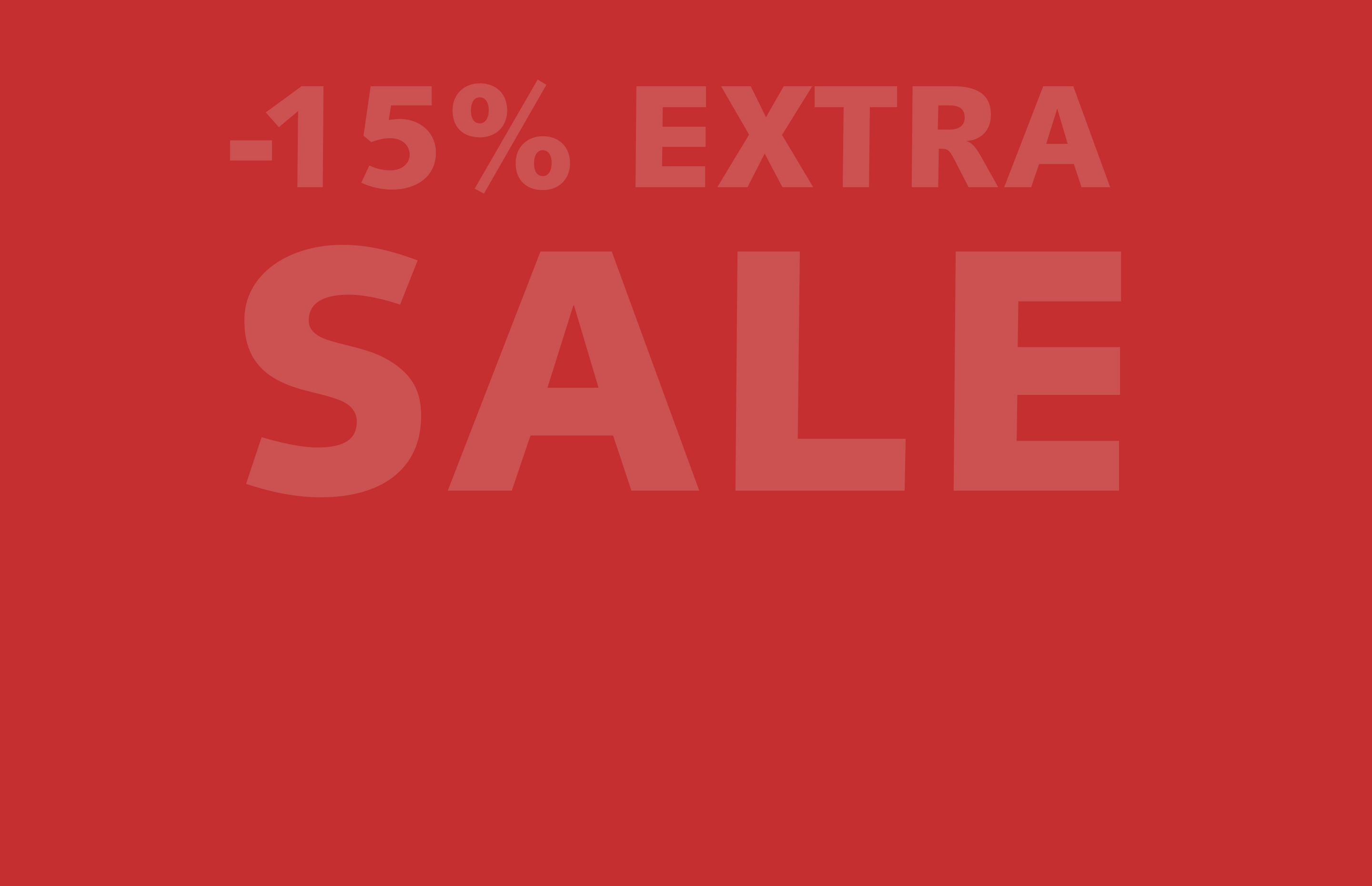 -15% Extra