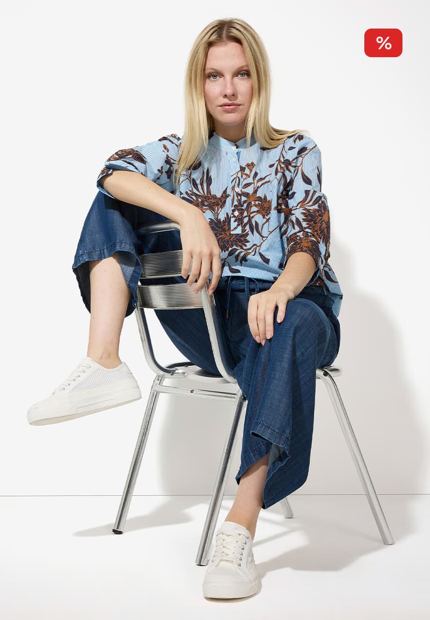 Printbluse
