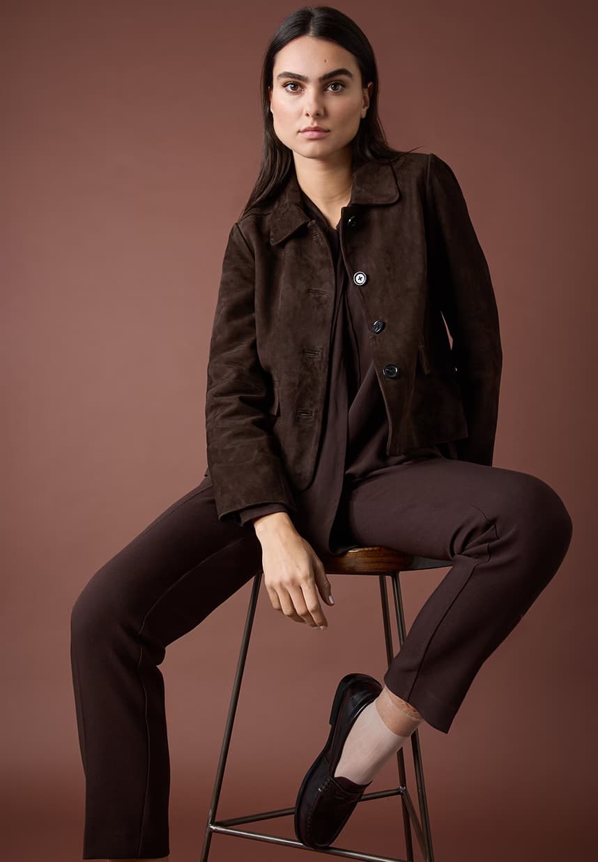 Lederjacke