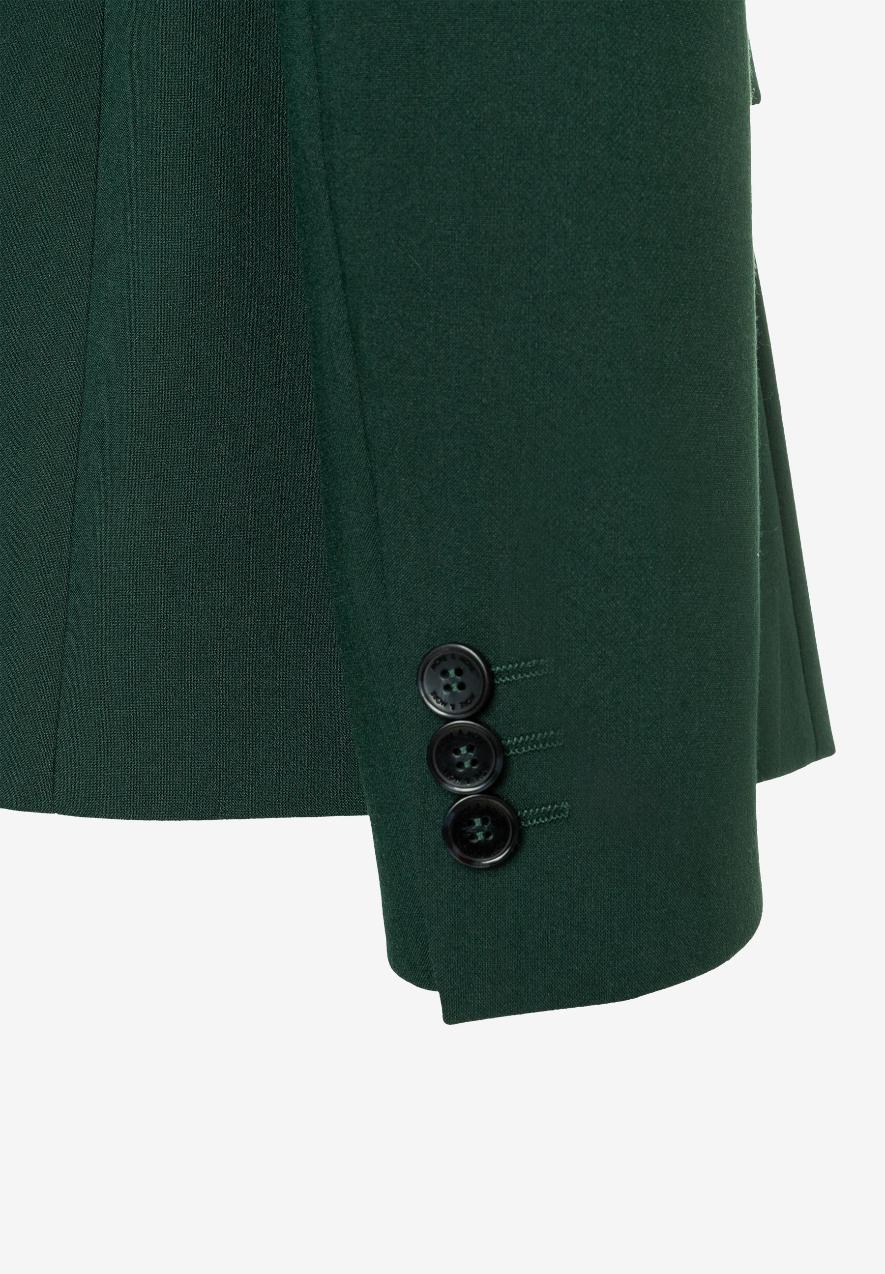 MORE & MORE Blazer in Webware mit 3 schwarzen Knöpfen auf dem Ärmelabschluss, angenehmer Tragekomfort, elastisch MORE & MORE Blazer in Webware mit 3 schwarzen Knöpfen auf dem Ärmelabschluss, angenehmer Tragekomfort, elastisch
