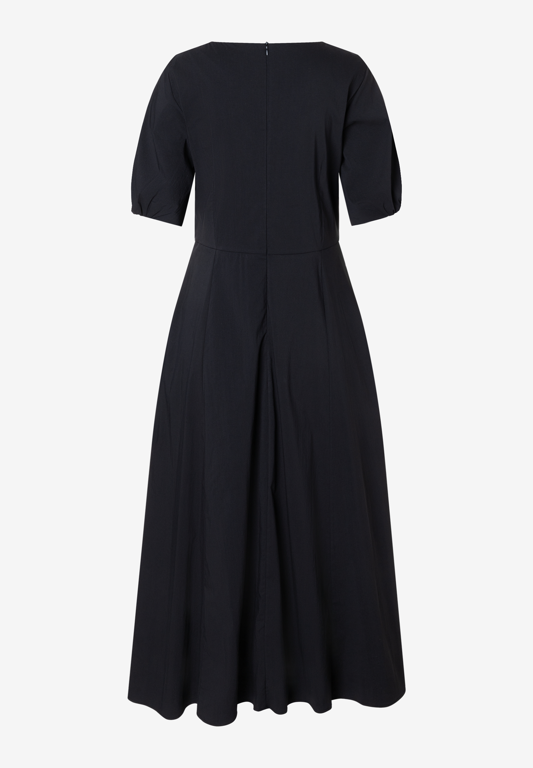 Ein MORE & MORE-Oberteil, ein schwarzes Kleid aus Popeline mit kurzen Ärmeln, elastisch und hautfreundlich. Ein MORE & MORE-Oberteil, ein schwarzes Kleid aus Popeline mit kurzen Ärmeln, elastisch und hautfreundlich.