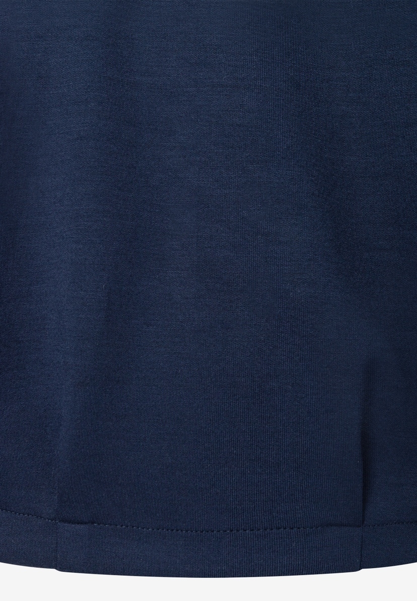MORE & MORE Sweatshirt in Marineblau aus elastischem, hautfreundlichem Material mit weichem Griff. Komfortabel und stilvoll. MORE & MORE Sweatshirt in Marineblau aus elastischem, hautfreundlichem Material mit weichem Griff. Komfortabel und stilvoll.