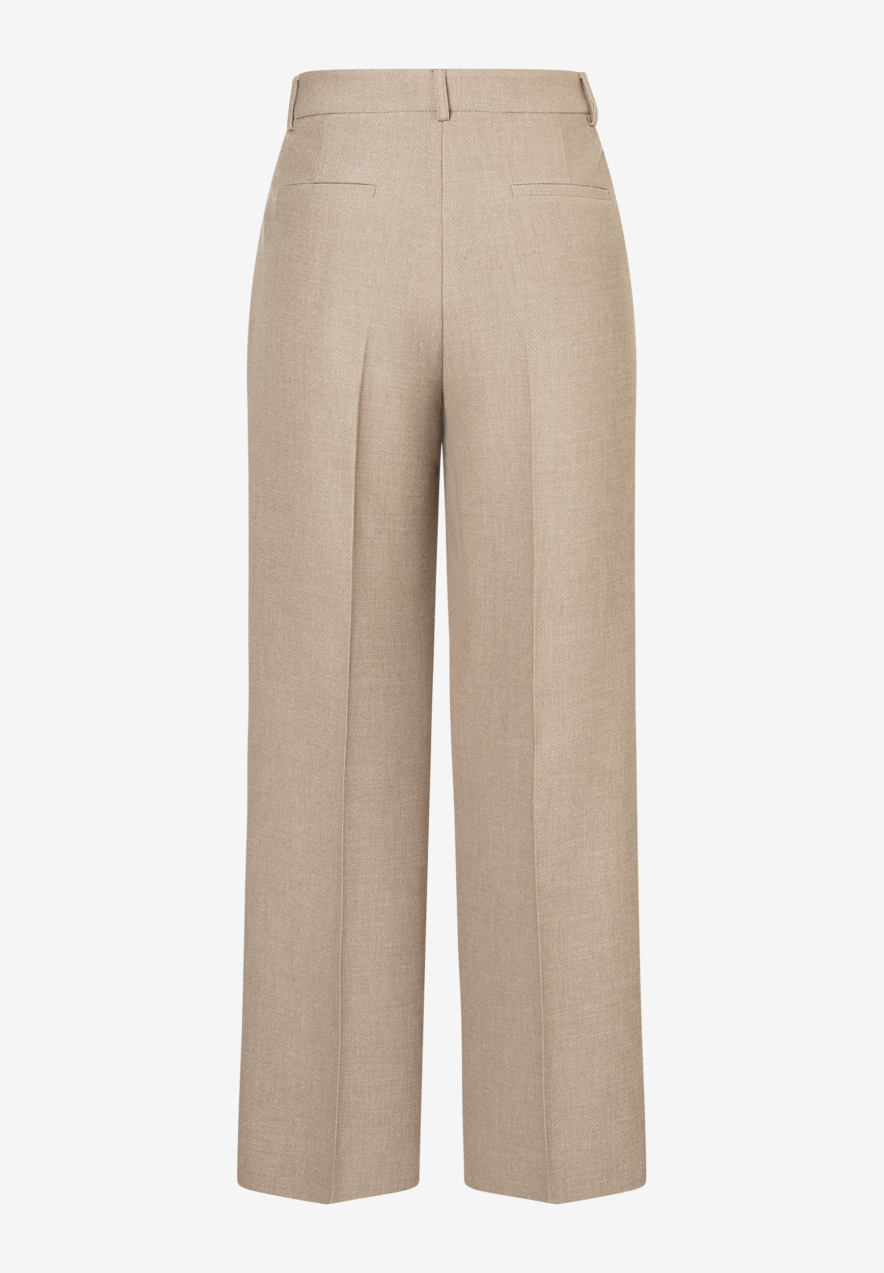 Hellbeige, weite Webhose von MORE & MORE mit geradem Bein und angedeuteten Gesäßtaschen. Hellbeige, weite Webhose von MORE & MORE mit geradem Bein und angedeuteten Gesäßtaschen.