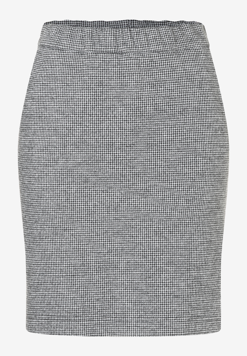 Ein MORE & MORE Rock mit Jersey-Struktur und Hahnentrittmuster. Angenehmer Tragekomfort dank Stretch. Ein MORE & MORE Rock mit Jersey-Struktur und Hahnentrittmuster. Angenehmer Tragekomfort dank Stretch.