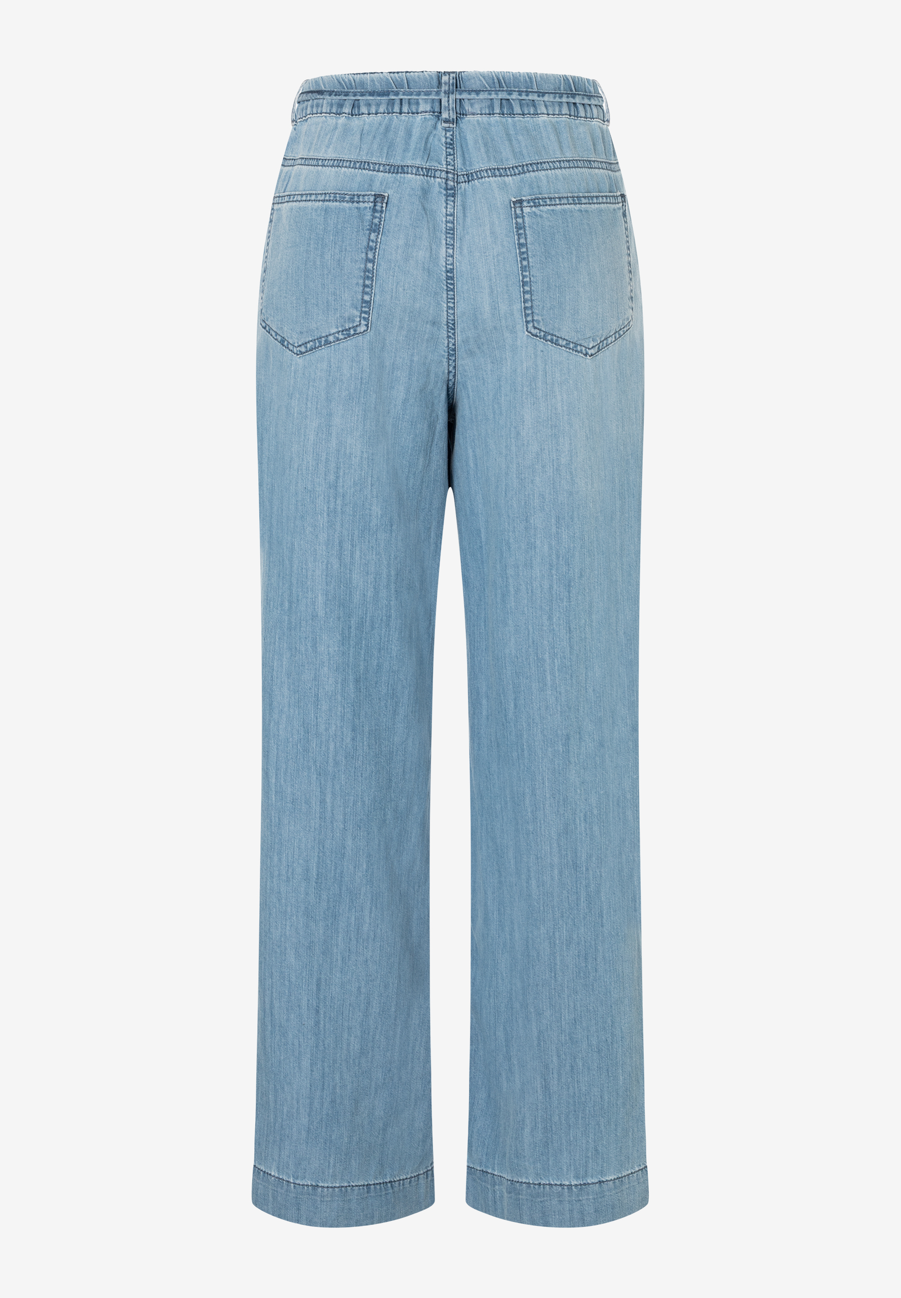 MORE & MORE Damen Jeans, hellblau, Denim, Rückseite. Leichte, hautfreundliche Hose für angenehmen Tragekomfort. MORE & MORE Damen Jeans, hellblau, Denim, Rückseite. Leichte, hautfreundliche Hose für angenehmen Tragekomfort.