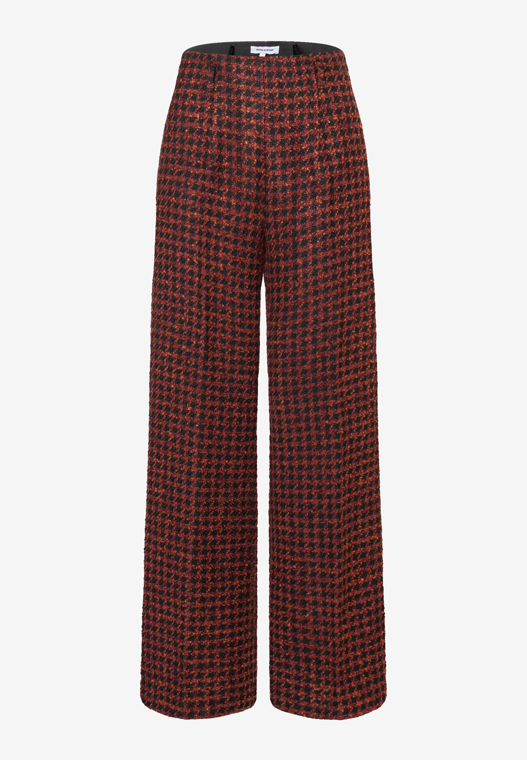 Eine MORE & MORE Hose mit Bouclé-Webstruktur, elastisch und komfortabel. Eine MORE & MORE Hose mit Bouclé-Webstruktur, elastisch und komfortabel.
