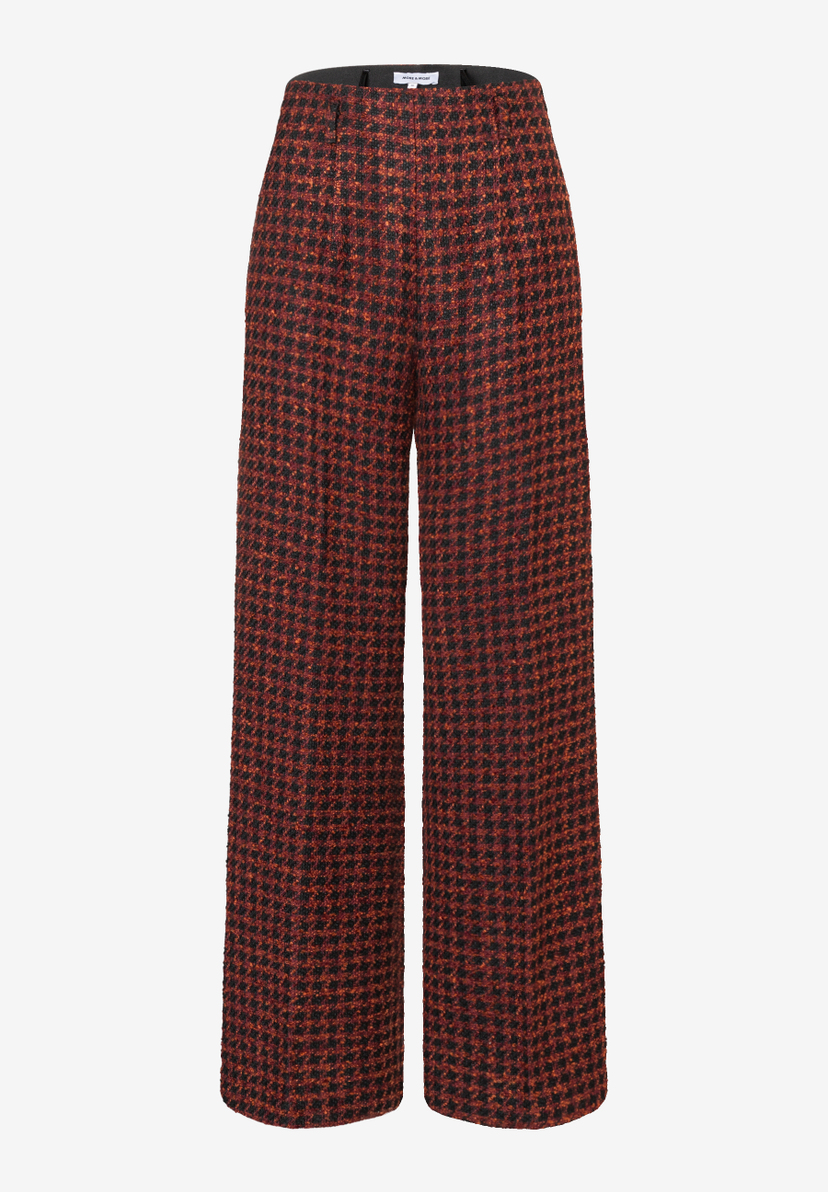 Eine MORE & MORE Hose mit Bouclé-Webstruktur, elastisch und komfortabel. Eine MORE & MORE Hose mit Bouclé-Webstruktur, elastisch und komfortabel.