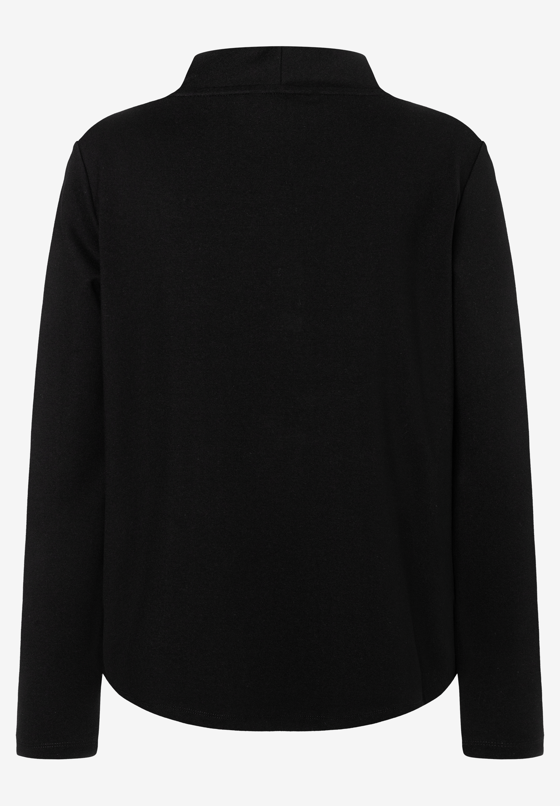 MORE & MORE Damen-Sweatshirt in Schwarz, Rückansicht.