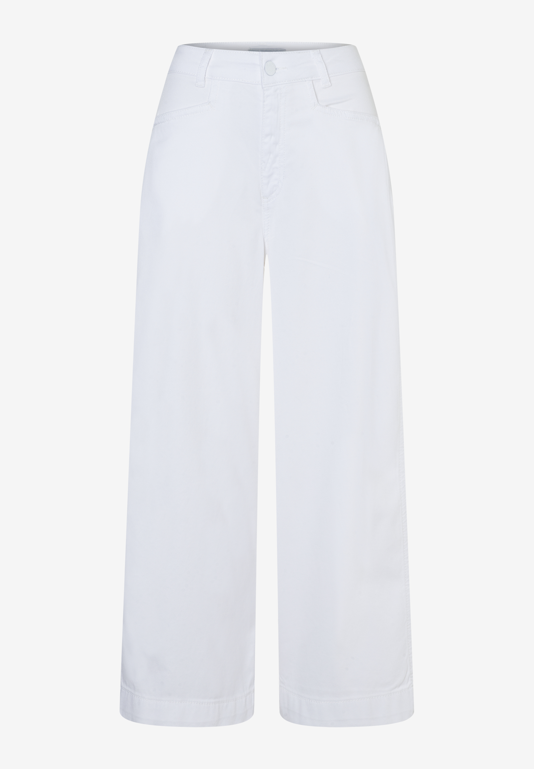 MORE & MORE weiße Culotte Jeans aus Baumwollmischung, hautfreundlich & elastisch für Tragekomfort. MORE & MORE weiße Culotte Jeans aus Baumwollmischung, hautfreundlich & elastisch für Tragekomfort.