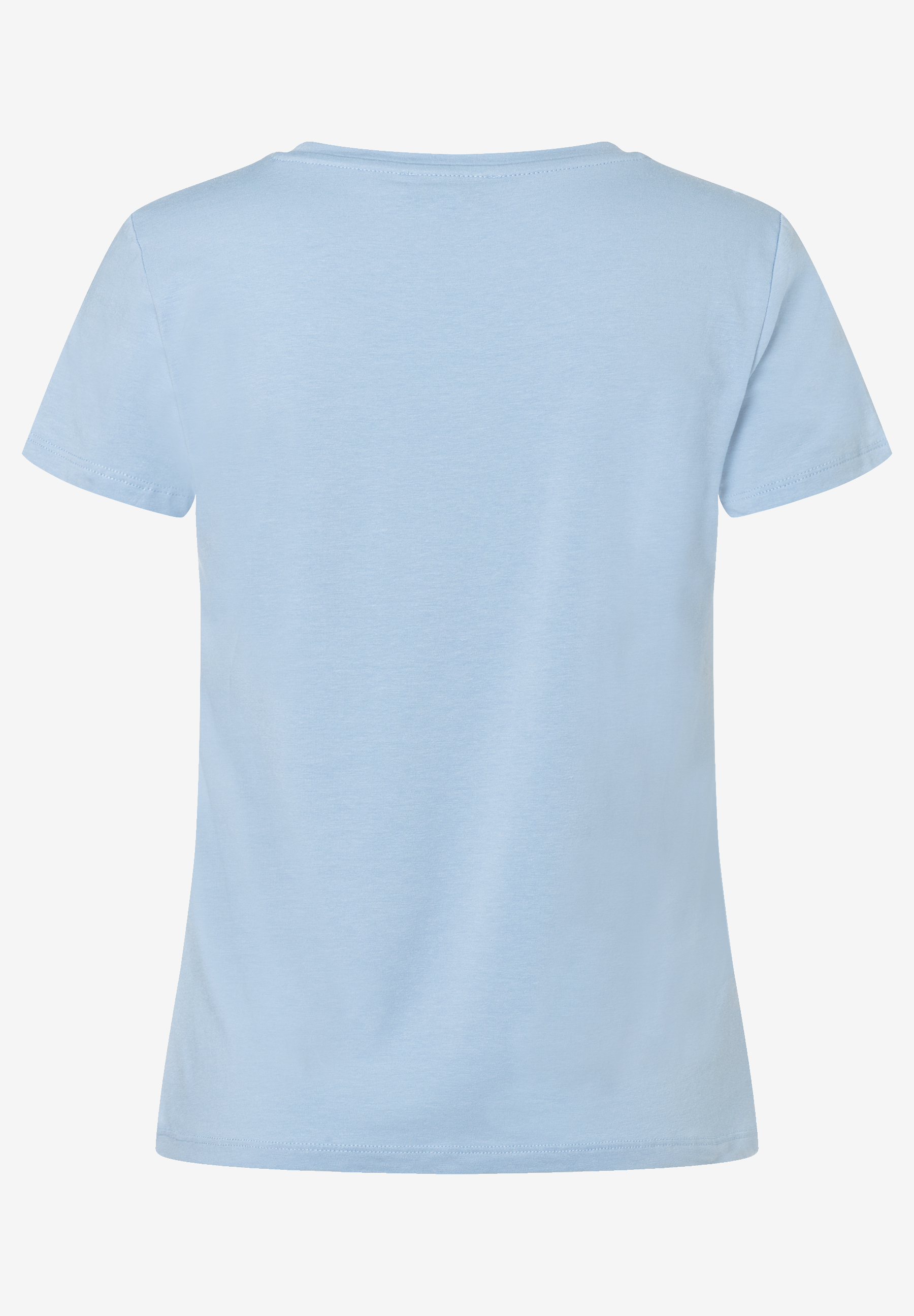 Helles, einfarbiges MORE & MORE Jersey-Top mit kurzen Ärmeln und Rundhalsausschnitt. Helles, einfarbiges MORE & MORE Jersey-Top mit kurzen Ärmeln und Rundhalsausschnitt.