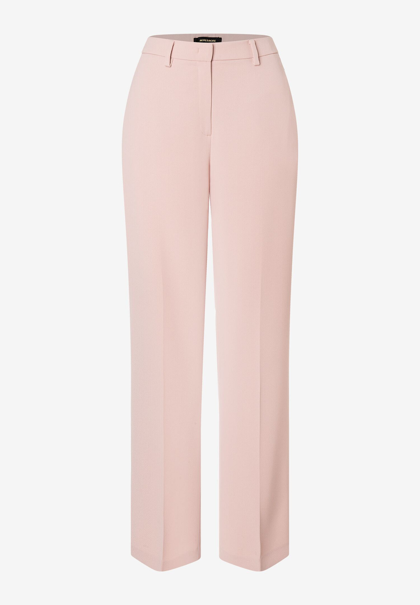 Eine MORE & MORE Hose, Webware aus Polyester, in zartem Rosa auf hellem Grund. Eine MORE & MORE Hose, Webware aus Polyester, in zartem Rosa auf hellem Grund.