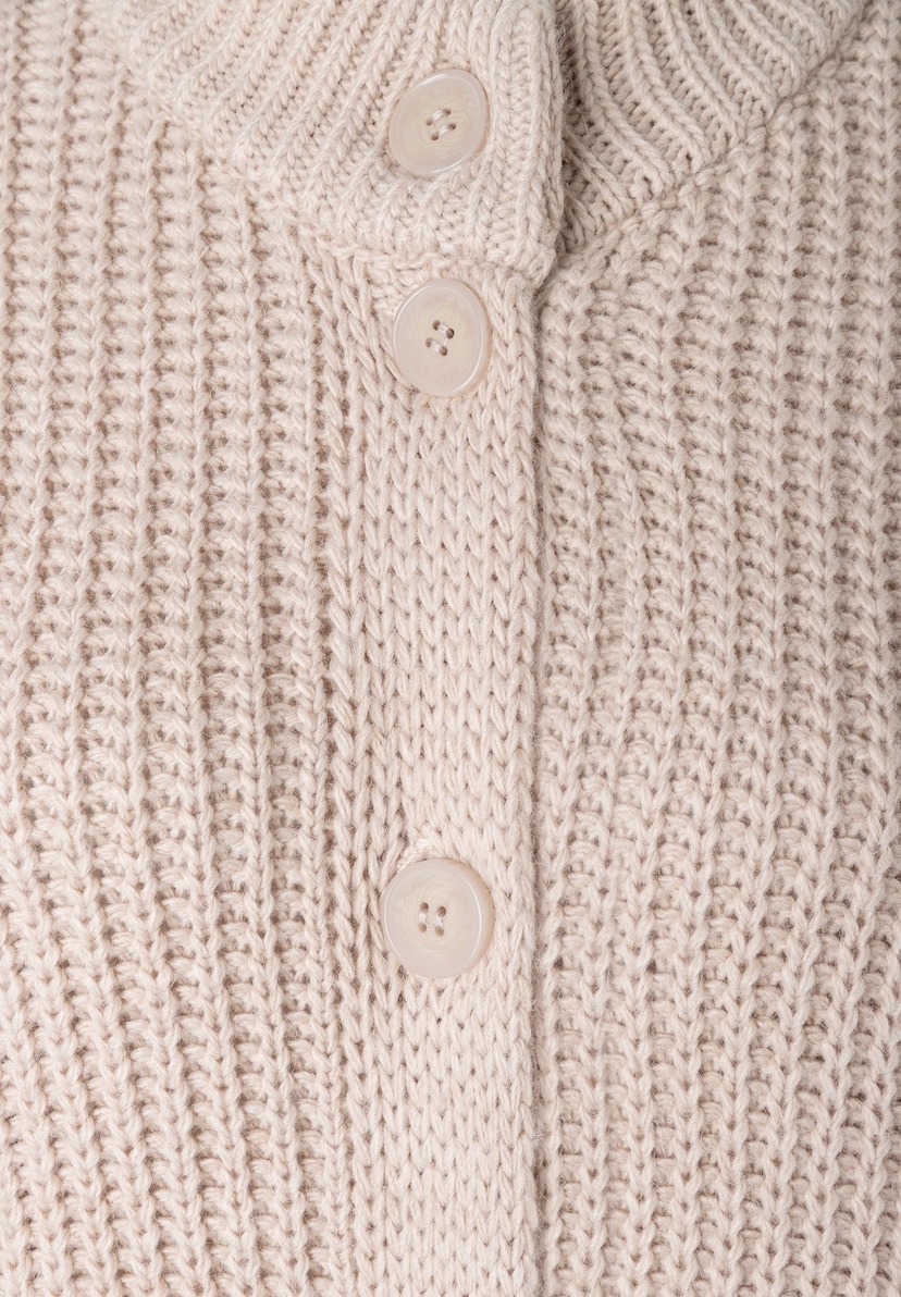 MORE & MORE Grobstrick-Pullover mit gerippter Struktur, elastisch & wärmend für angenehmen Tragekomfort. MORE & MORE Grobstrick-Pullover mit gerippter Struktur, elastisch & wärmend für angenehmen Tragekomfort.
