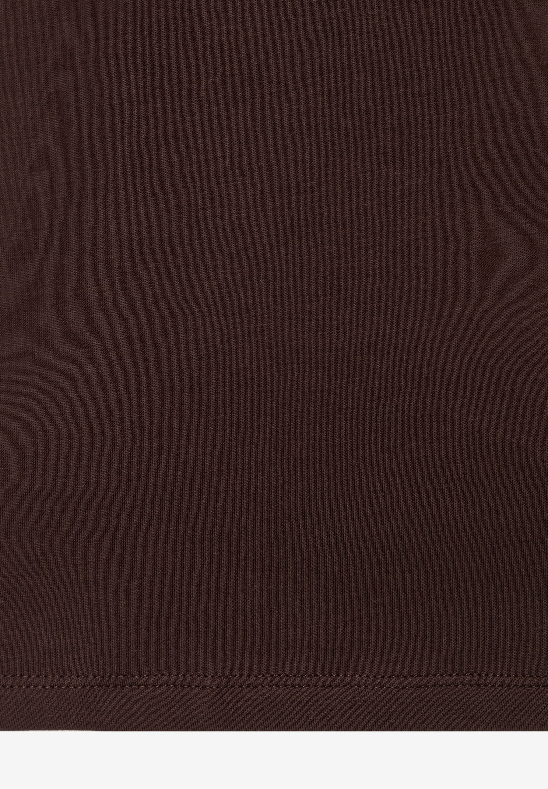 MORE & MORE dunkelbraunes Jersey-Oberteil aus elastischem Stoff mit angenehmem Tragekomfort und hautfreundlichem Material. MORE & MORE dunkelbraunes Jersey-Oberteil aus elastischem Stoff mit angenehmem Tragekomfort und hautfreundlichem Material.