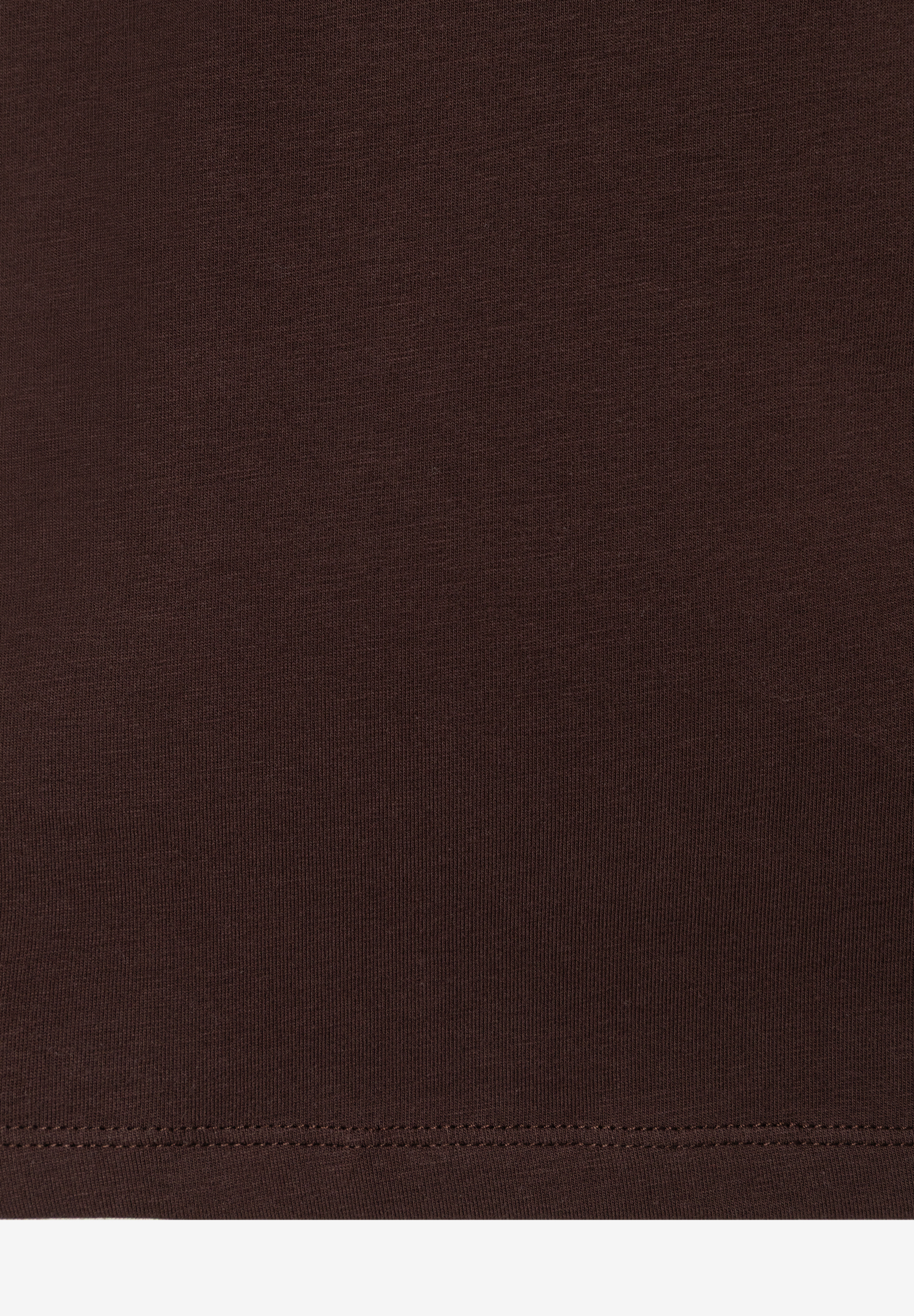 MORE & MORE dunkelbraunes Jersey-Oberteil aus elastischem Stoff mit angenehmem Tragekomfort und hautfreundlichem Material. MORE & MORE dunkelbraunes Jersey-Oberteil aus elastischem Stoff mit angenehmem Tragekomfort und hautfreundlichem Material.