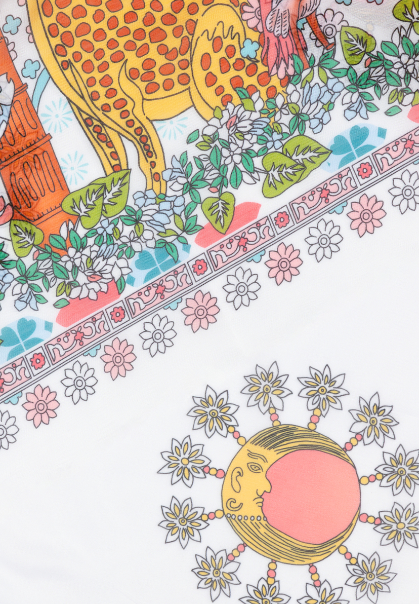 Ein MORE & MORE Accessoire mit Giraffen-, Blumen- und Sonnenmotiven. Ein MORE & MORE Accessoire mit Giraffen-, Blumen- und Sonnenmotiven.