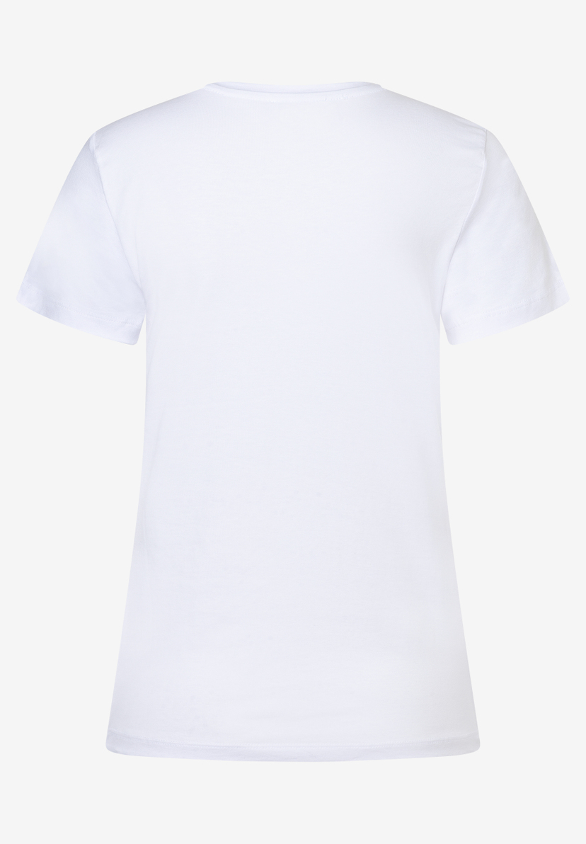 MORE & MORE T-Shirt aus elastischem Jersey-Material für angenehmen Tragekomfort, hinten abgebildet. MORE & MORE T-Shirt aus elastischem Jersey-Material für angenehmen Tragekomfort, hinten abgebildet.