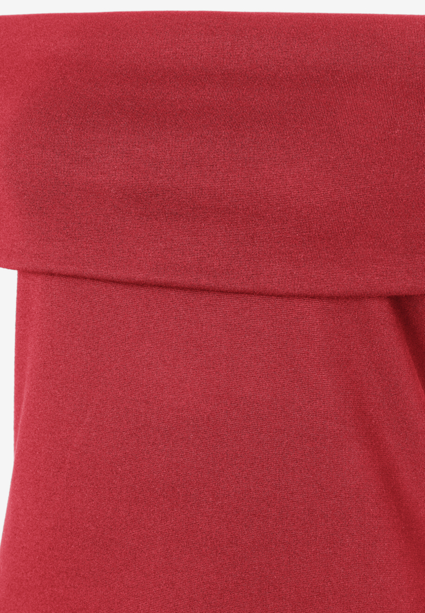 MORE & MORE rotes Jersey-Top mit angenehmem Tragekomfort, elastisch und hautfreundlich. MORE & MORE rotes Jersey-Top mit angenehmem Tragekomfort, elastisch und hautfreundlich.