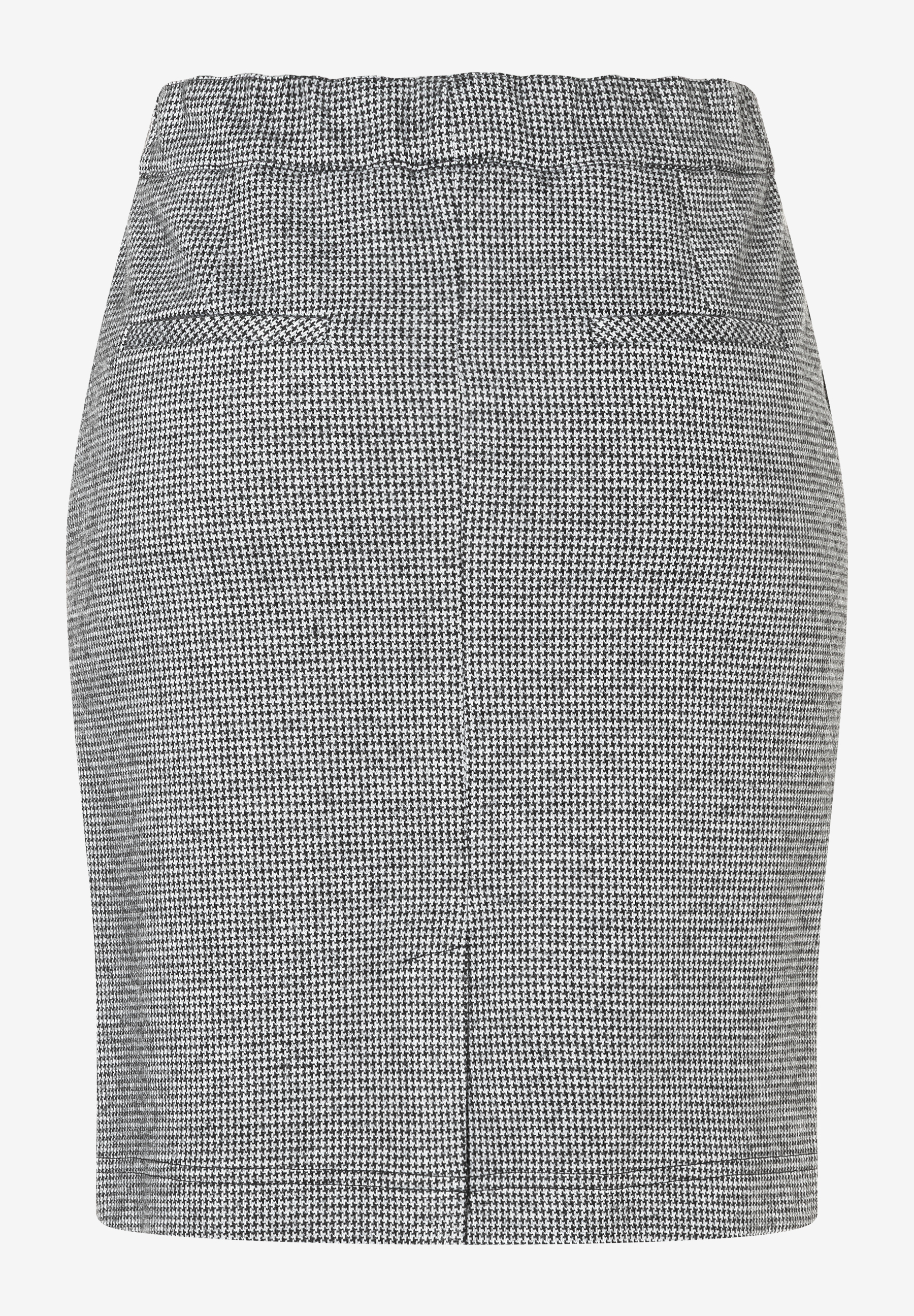 Ein MORE & MORE Rock mit Hahnentrittmuster, Jersey-Stretch für Komfort. Ein MORE & MORE Rock mit Hahnentrittmuster, Jersey-Stretch für Komfort.