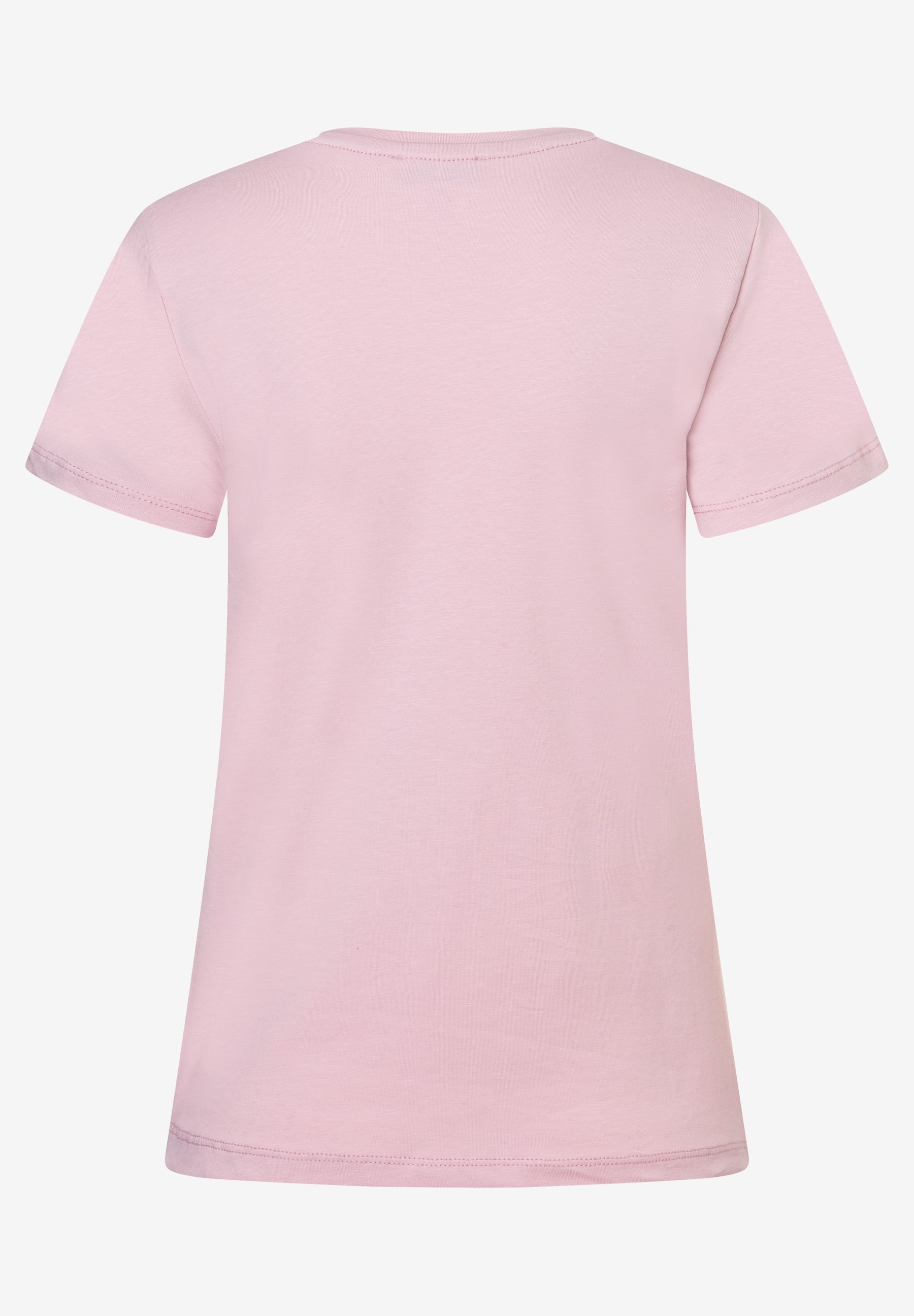 MORE & MORE T-Shirt aus Jersey in Rosé, Rückansicht. Ein vielseitiges und bequemes Oberteil. MORE & MORE T-Shirt aus Jersey in Rosé, Rückansicht. Ein vielseitiges und bequemes Oberteil.