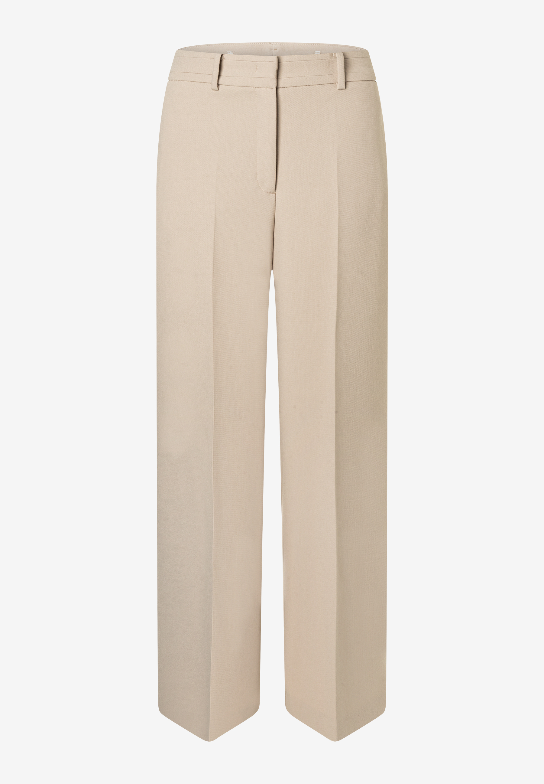 MORE & MORE Webware Jeans in Beige. Die weite Hose hat einen geraden Schnitt und ist elegant. MORE & MORE Webware Jeans in Beige. Die weite Hose hat einen geraden Schnitt und ist elegant.