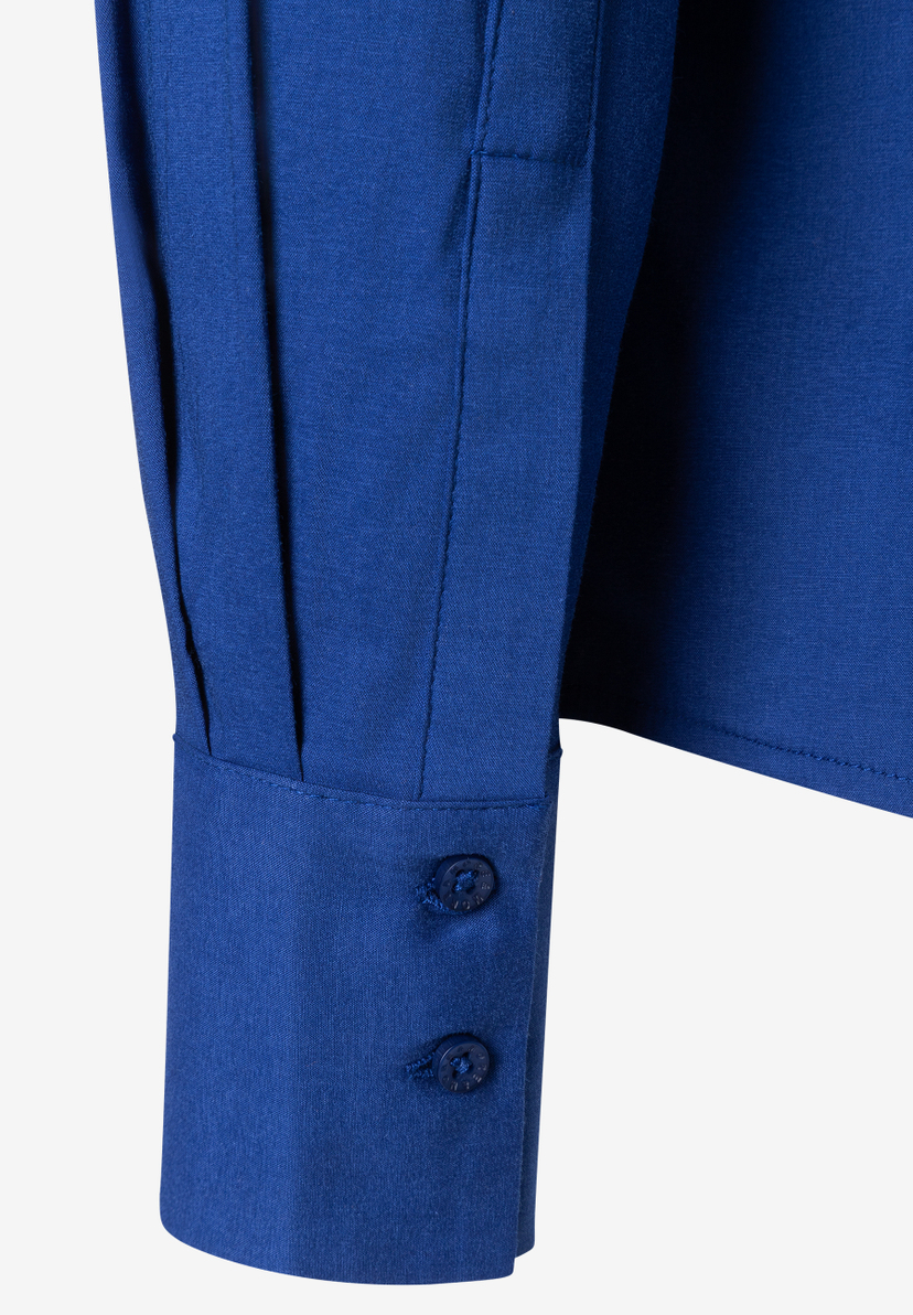 MORE & MORE Popeline Bluse in Blau. Baumwollmischung bietet angenehmen Tragekomfort, elastisch & hautfreundlich. MORE & MORE Popeline Bluse in Blau. Baumwollmischung bietet angenehmen Tragekomfort, elastisch & hautfreundlich.