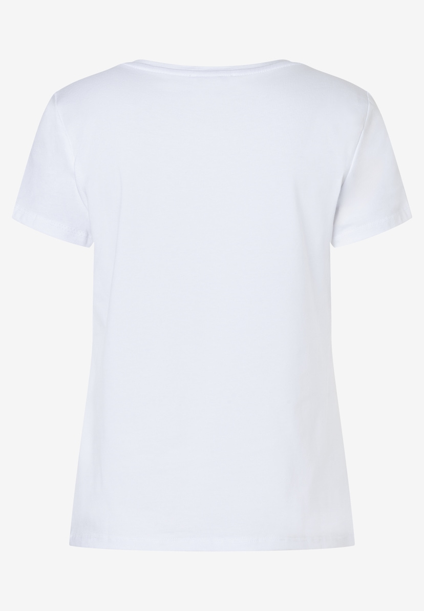 MORE & MORE Damen T-Shirt aus Jersey, Weiß. Angenehmer Tragekomfort, hautfreundlich und elastisch. MORE & MORE Damen T-Shirt aus Jersey, Weiß. Angenehmer Tragekomfort, hautfreundlich und elastisch.