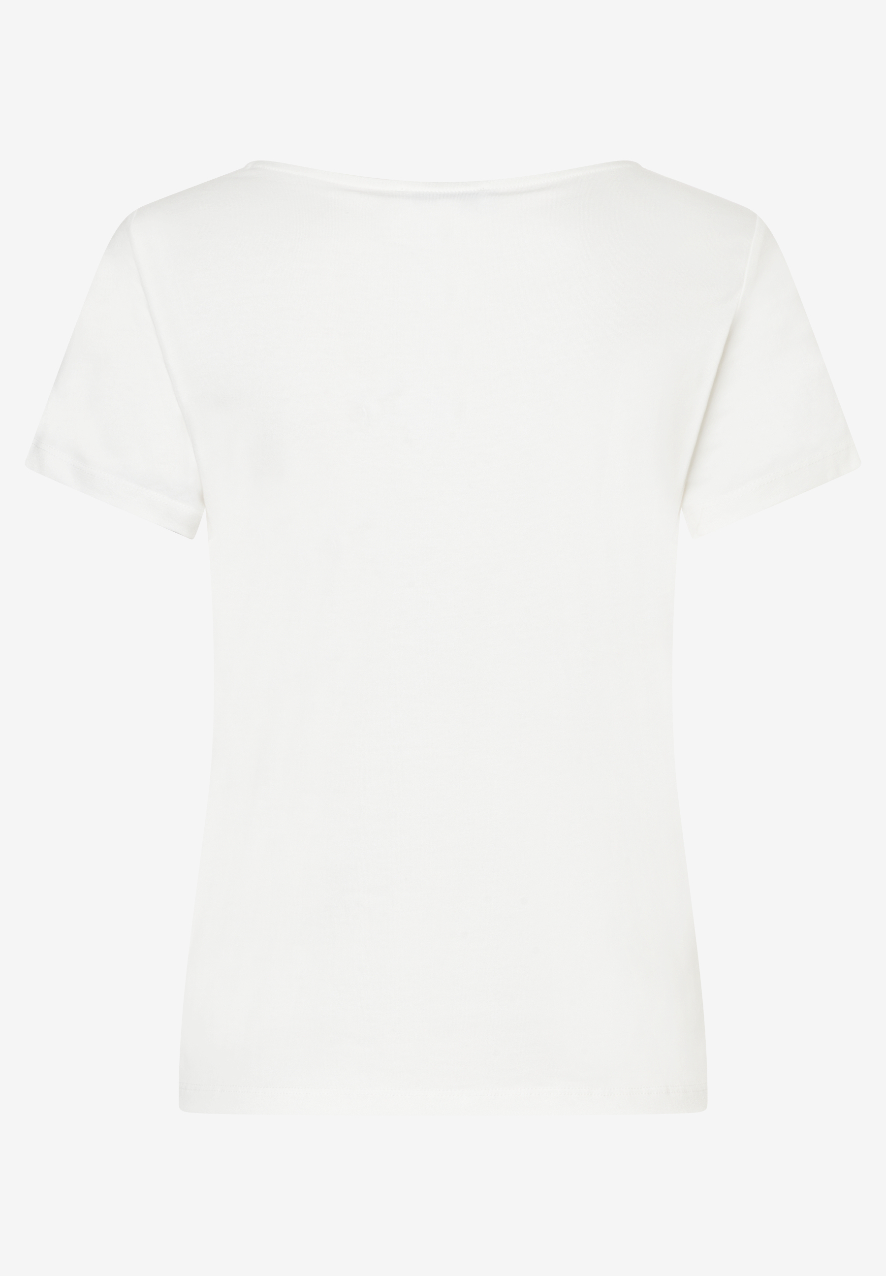 Ein weißes MORE & MORE Jersey Top mit kurzen Ärmeln. Angenehm und elastisch. Ein weißes MORE & MORE Jersey Top mit kurzen Ärmeln. Angenehm und elastisch.