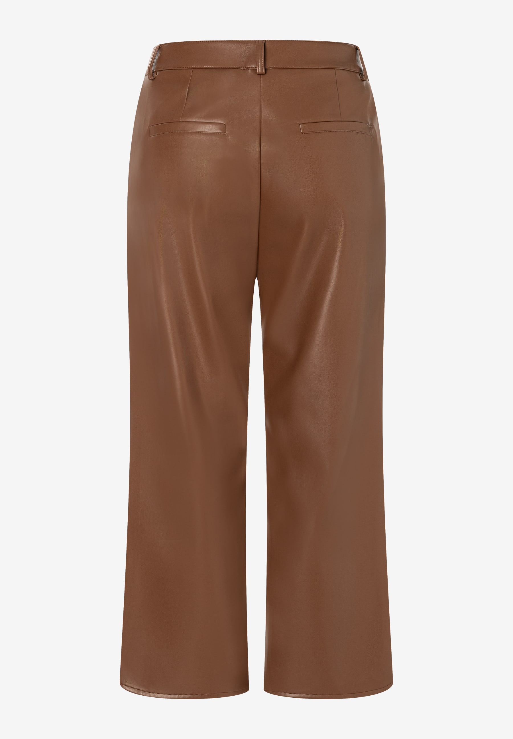 MORE & MORE Jeans/Hose aus Kunstleder, elastisch für angenehmen Tragekomfort, im Farbton Camel. MORE & MORE Jeans/Hose aus Kunstleder, elastisch für angenehmen Tragekomfort, im Farbton Camel.