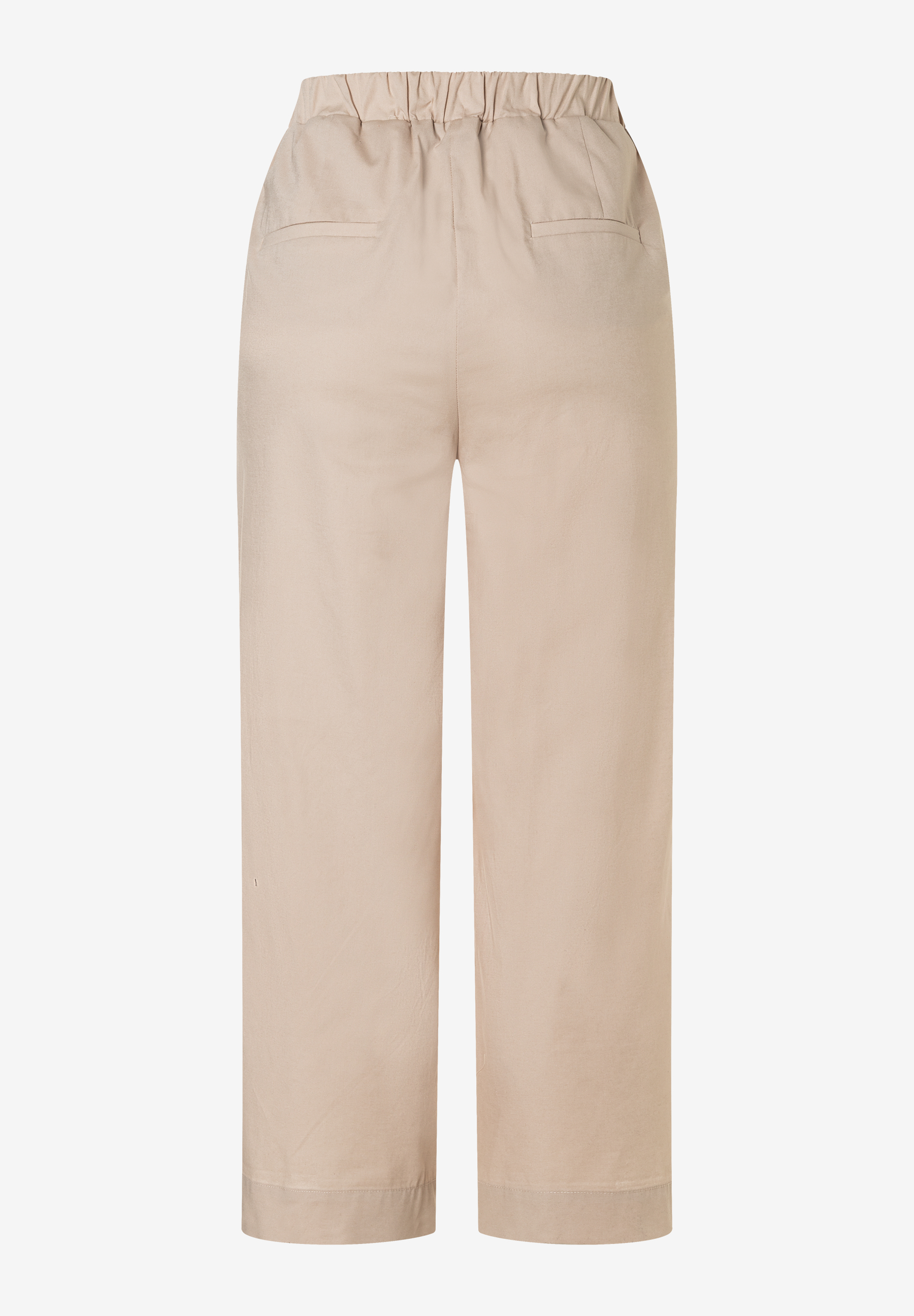 Die MORE & MORE Hose ist hellbeige und locker geschnitten. Hinten hat sie einen Gummibund und zwei Taschen. Die MORE & MORE Hose ist hellbeige und locker geschnitten. Hinten hat sie einen Gummibund und zwei Taschen.