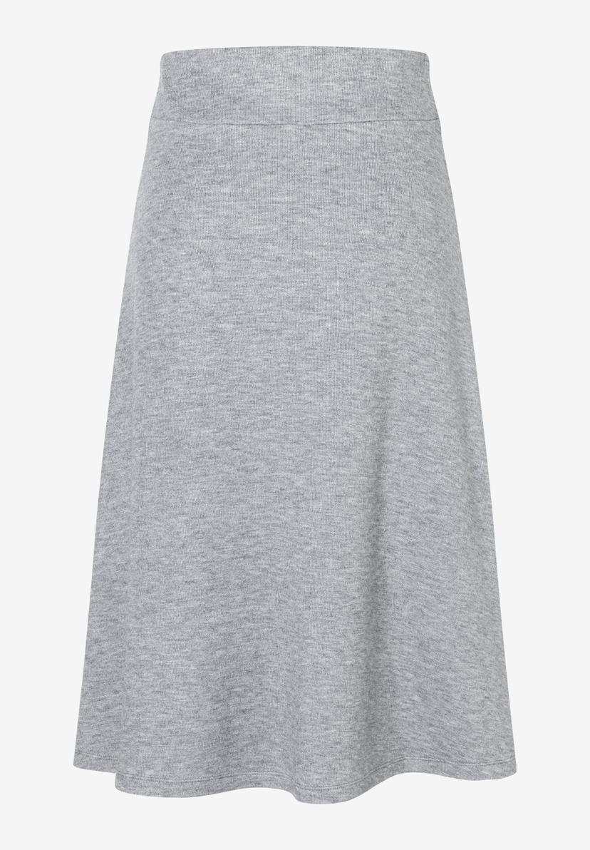 Ein grauer MORE & MORE Jersey-Rock mit angenehmem Tragekomfort. Ein grauer MORE & MORE Jersey-Rock mit angenehmem Tragekomfort.