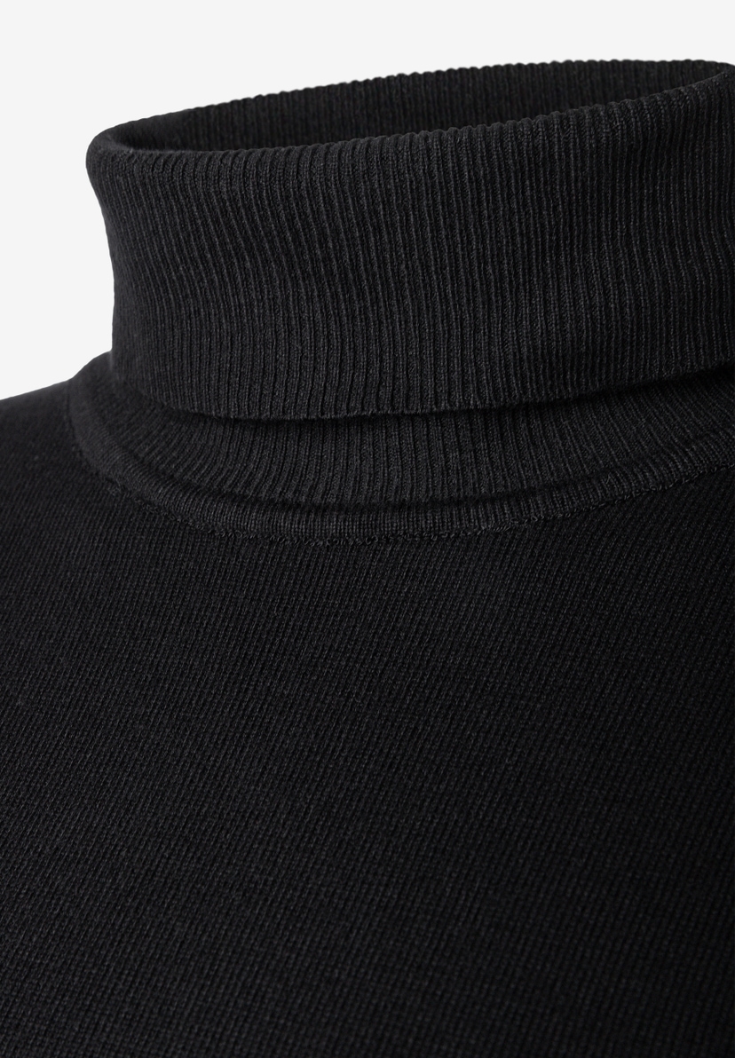 MORE & MORE Feinstrick-Pullover mit Rollkragen, Schwarz, elastisch & hautfreundlich, ideal als Oberteil MORE & MORE Feinstrick-Pullover mit Rollkragen, Schwarz, elastisch & hautfreundlich, ideal als Oberteil