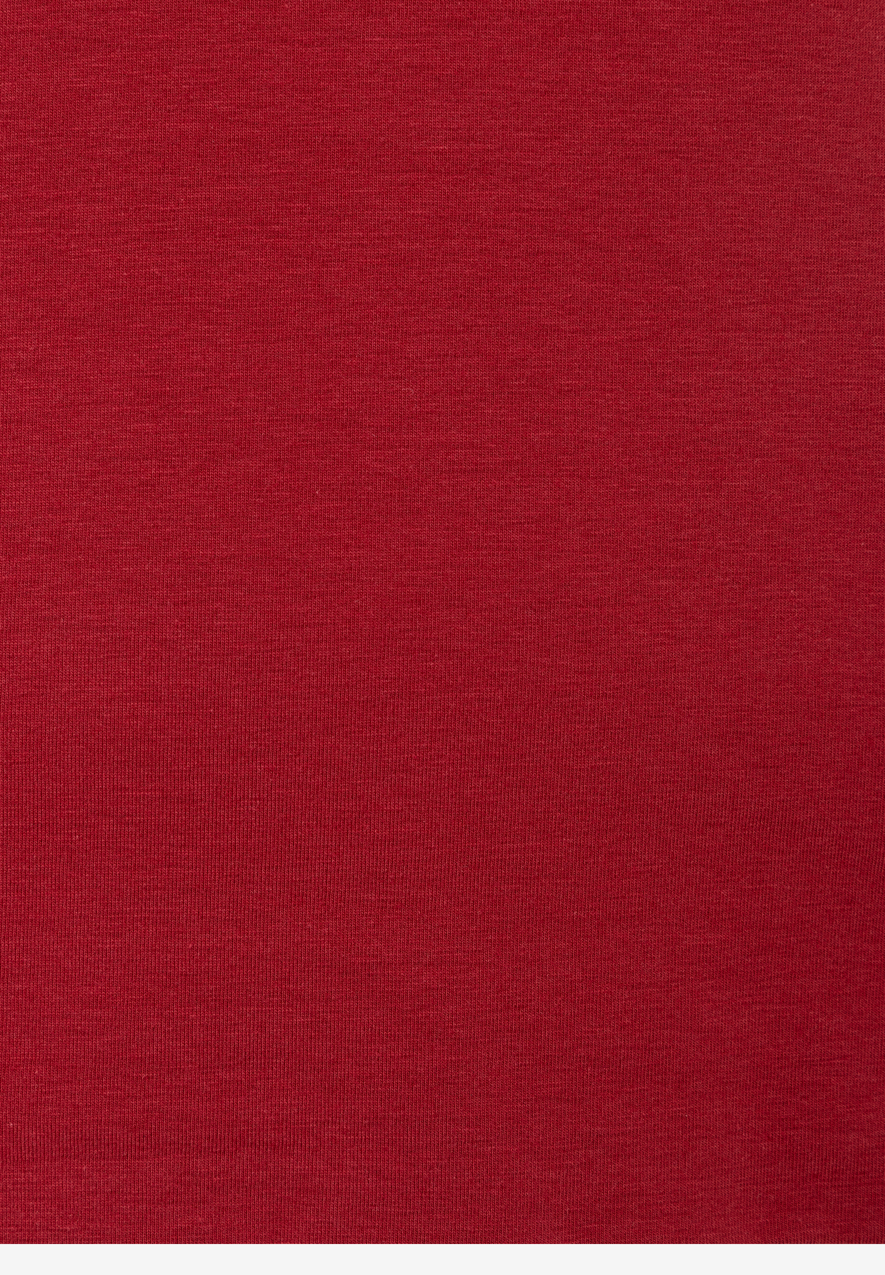 MORE & MORE T-Shirt aus rotem, elastischem Jersey-Stoff für angenehmen Tragekomfort und hautfreundliche Qualität. MORE & MORE T-Shirt aus rotem, elastischem Jersey-Stoff für angenehmen Tragekomfort und hautfreundliche Qualität.