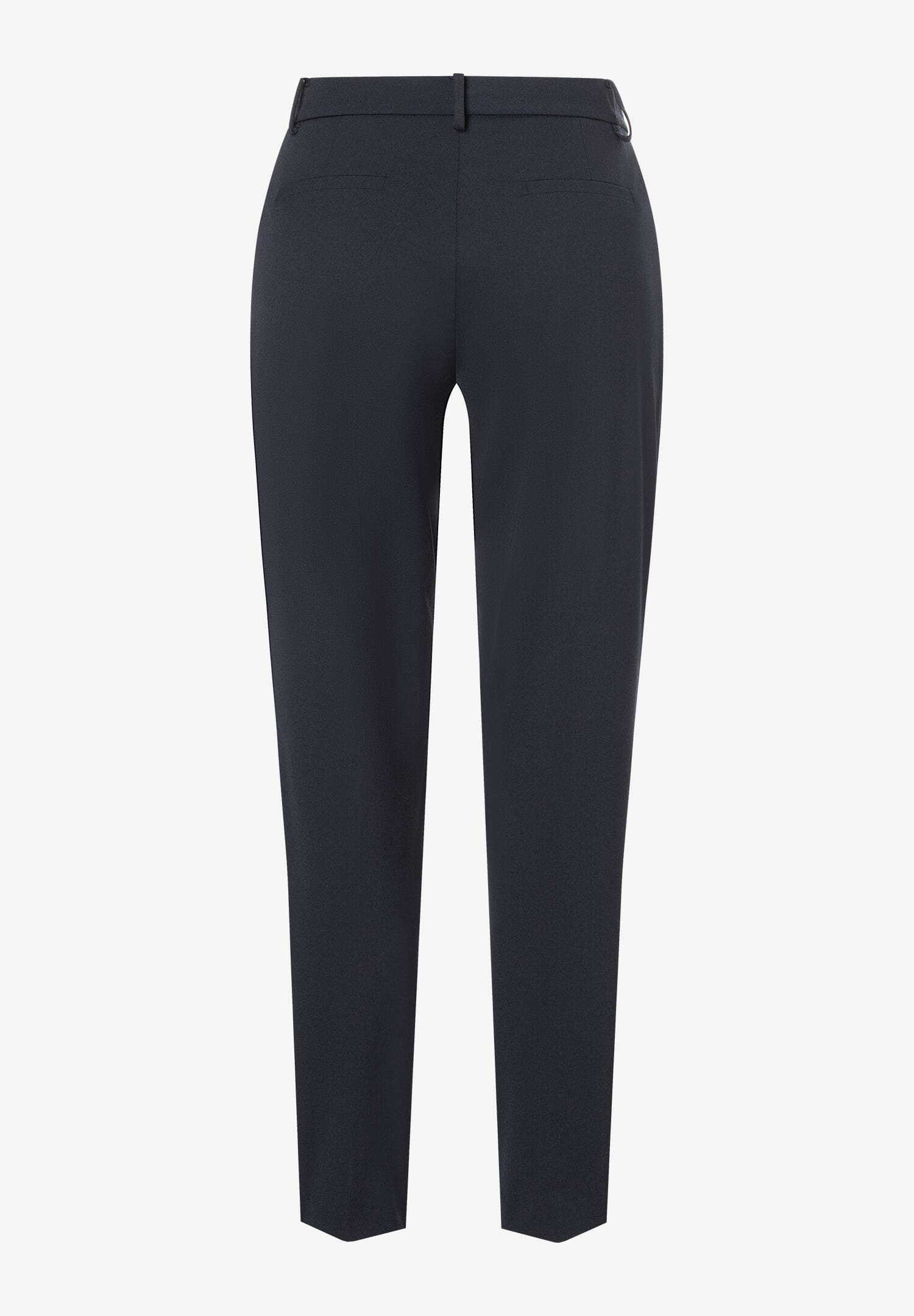 Eine MORE & MORE Hose aus Gabardine-Stretch, von vorne fotografiert. Eine MORE & MORE Hose aus Gabardine-Stretch, von vorne fotografiert.