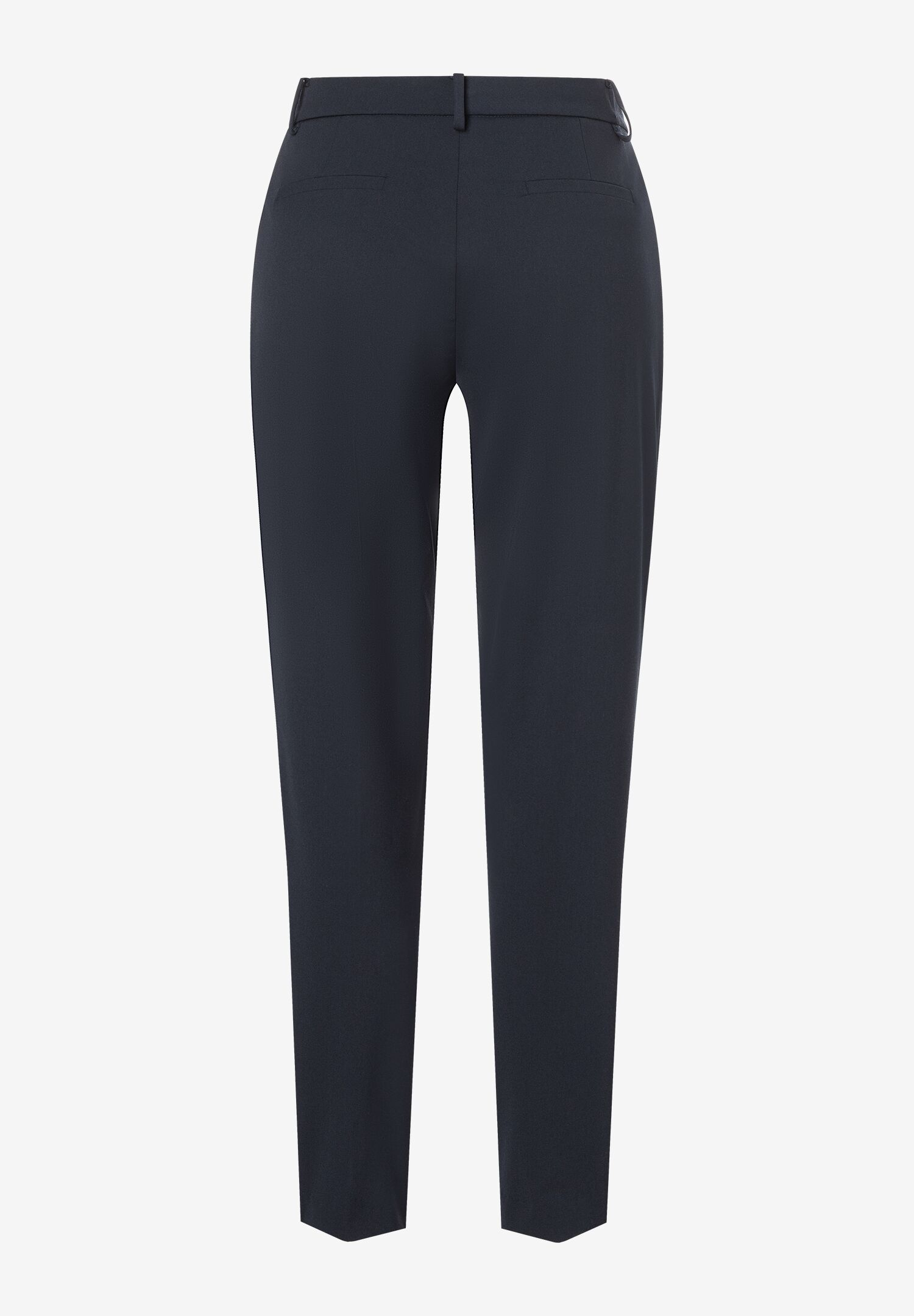 Eine MORE & MORE Hose aus Gabardine-Stretch, von vorne fotografiert. Eine MORE & MORE Hose aus Gabardine-Stretch, von vorne fotografiert.
