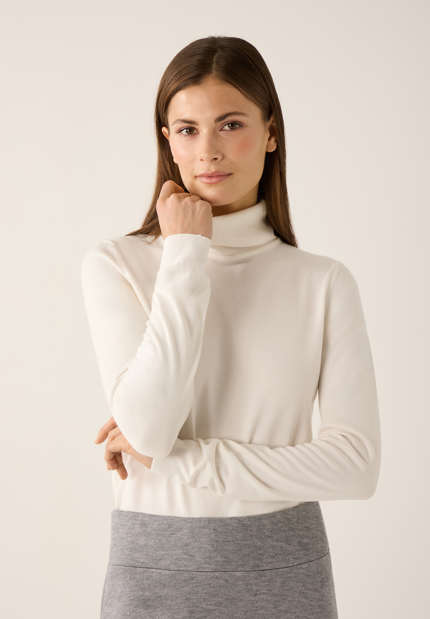 Balasami Damen Pullover Mit Rollkragen, Weicher Che Produktbild-Vorschau 9